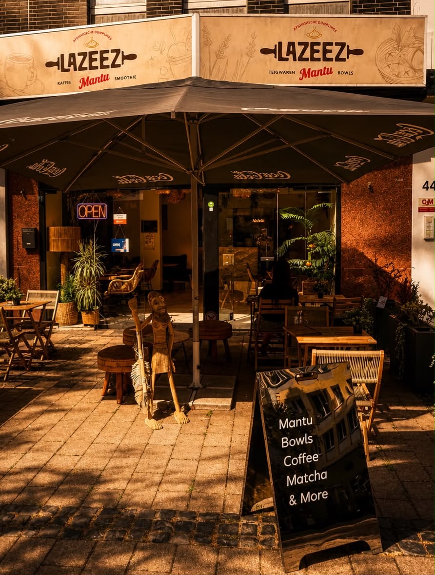 Das Lazeez Ladenlokal in Duisburg